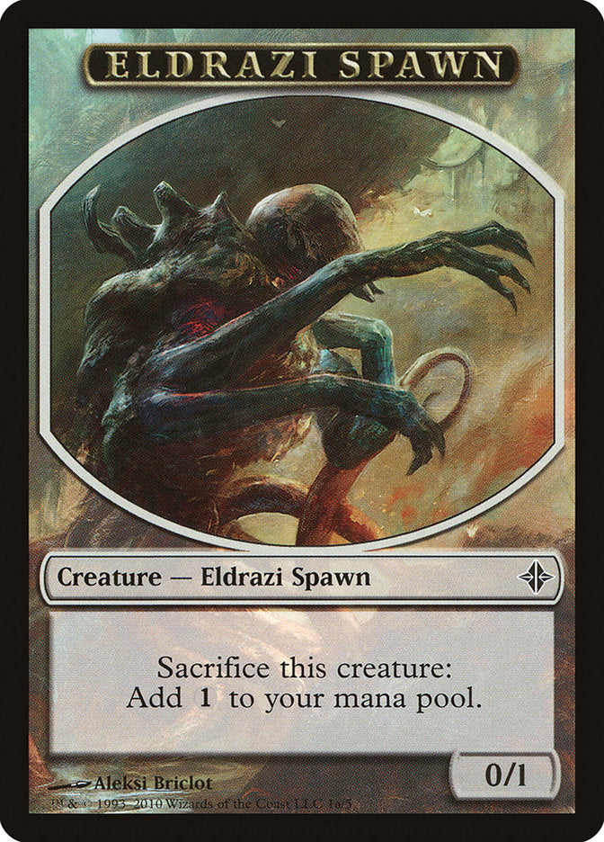 Eldrazi Spawn (1a/5) [Rise of the Eldrazi Tokens] | Good Games North