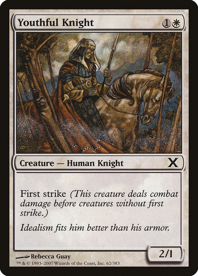 Youthful Knight [Tenth Edition] | Good Games North