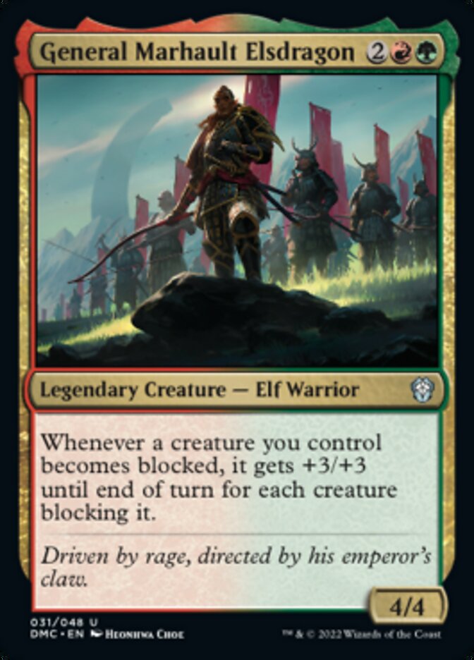 General Marhault Elsdragon [Dominaria United Commander] | Good Games North