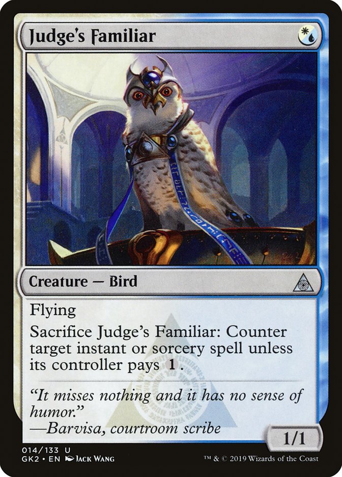 Judge's Familiar [Ravnica Allegiance Guild Kit] | Good Games North