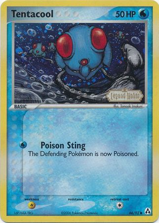 Tentacool (66/92) (Stamped) [EX: Legend Maker] | Good Games North