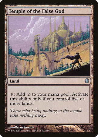 Temple of the False God [Commander 2013] | Good Games North