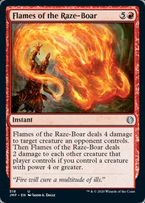 Flames of the Raze-Boar [Jumpstart] | Good Games North