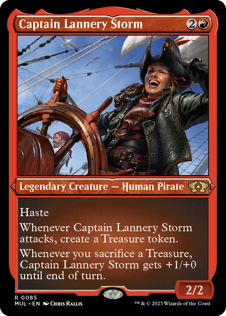 Captain Lannery Storm (Foil Etched) [Multiverse Legends] | Good Games North