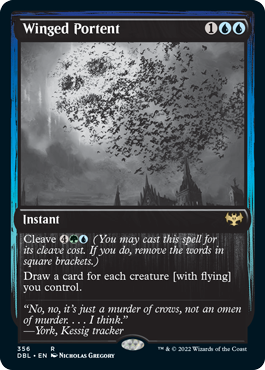 Winged Portent [Innistrad: Double Feature] | Good Games North