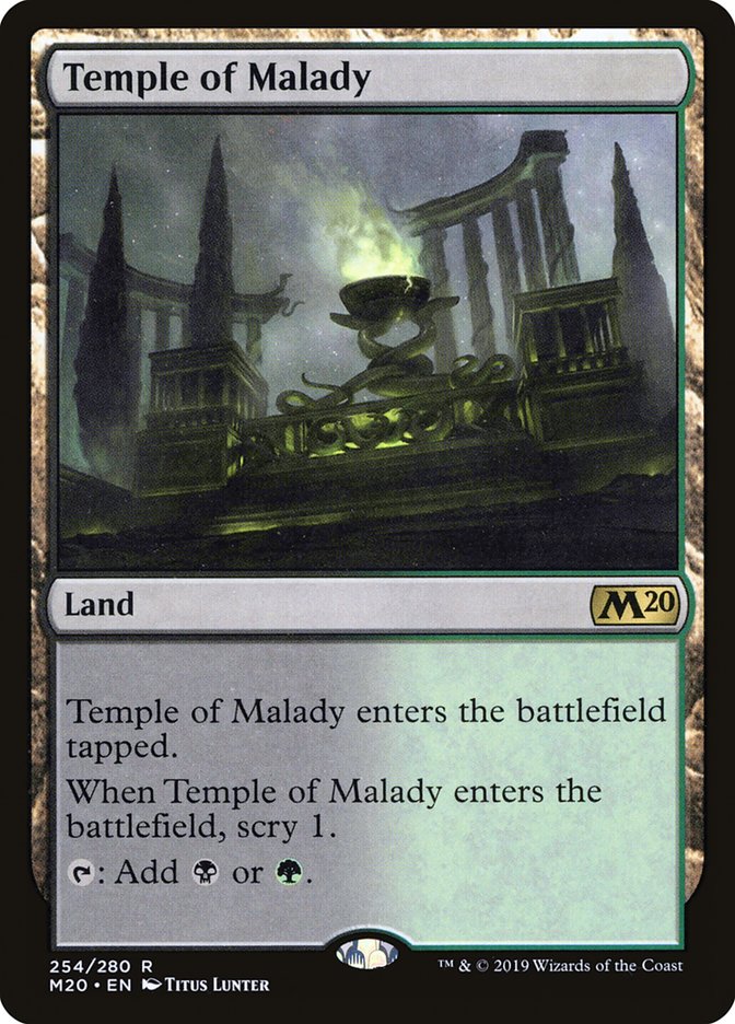 Temple of Malady [Core Set 2020] | Good Games North