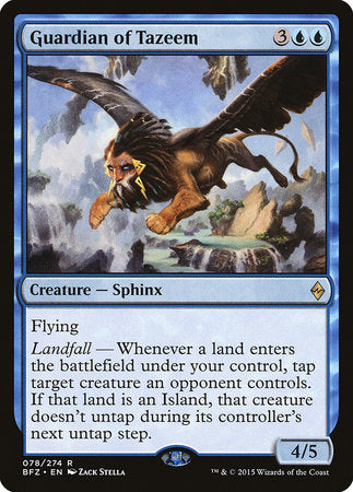Guardian of Tazeem [Battle for Zendikar] | Good Games North