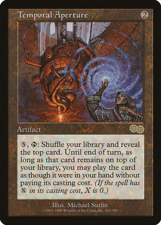 Temporal Aperture [Urza's Saga] | Good Games North