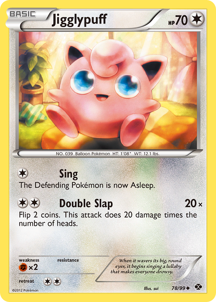 Jigglypuff (78/99) [Black & White: Next Destinies] | Good Games North