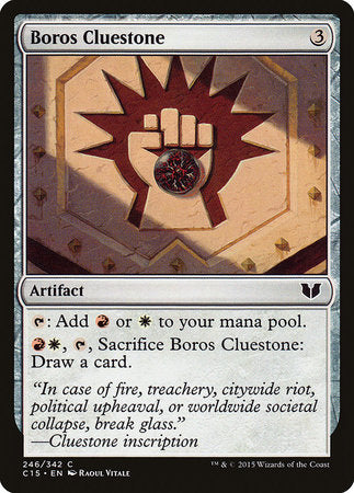 Boros Cluestone [Commander 2015] | Good Games North
