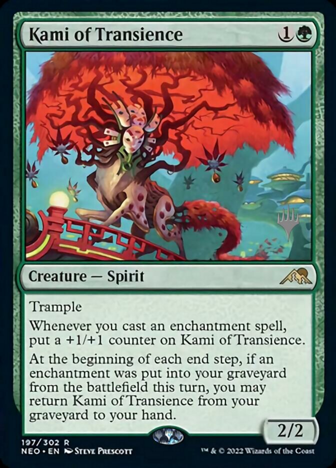 Kami of Transience (Promo Pack) [Kamigawa: Neon Dynasty Promos] | Good Games North