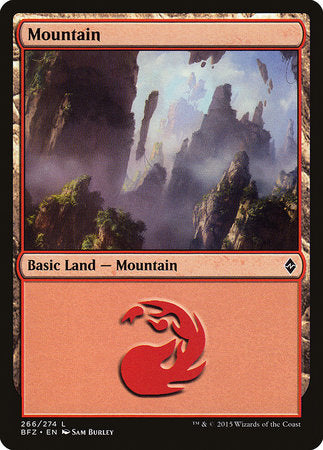 Mountain (266) [Battle for Zendikar] | Good Games North