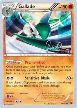 Gallade (84/162) (Infinite Force - Diego Cassiraga) [World Championships 2017] | Good Games North