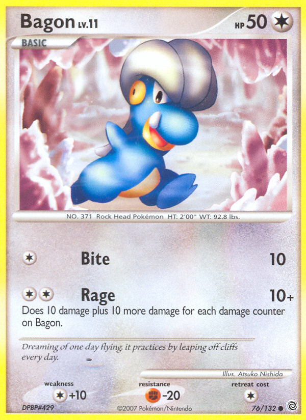 Bagon (76/132) [Diamond & Pearl: Secret Wonders] | Good Games North