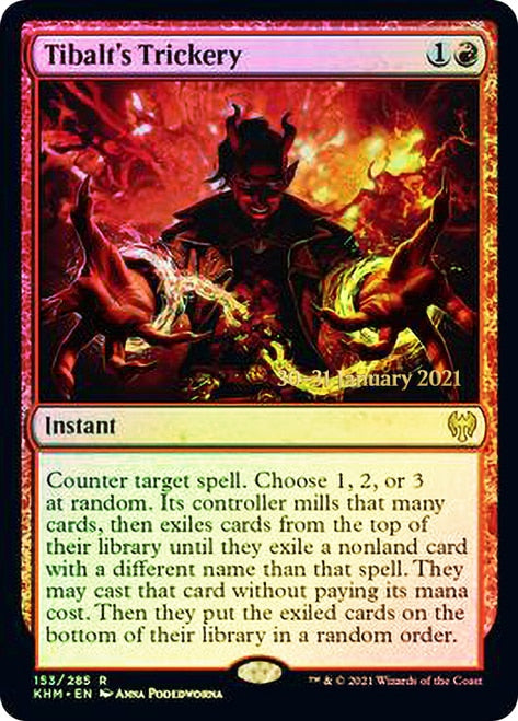 Tibalt's Trickery  [Kaldheim Prerelease Promos] | Good Games North