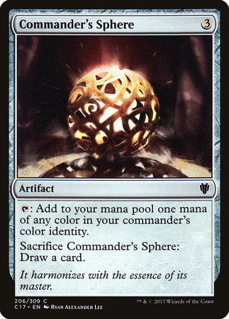 Commander's Sphere [Commander 2017] | Good Games North