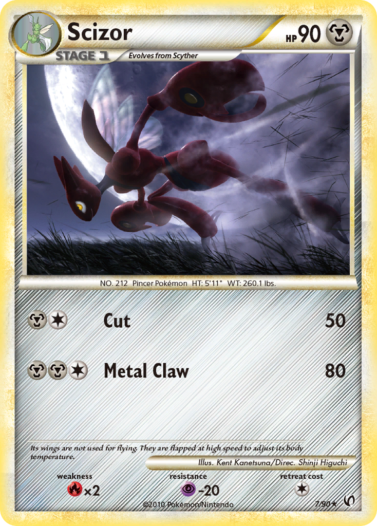 Scizor (7/90) [HeartGold & SoulSilver: Undaunted] | Good Games North