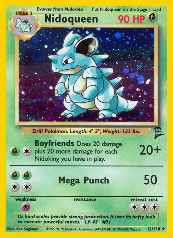 Nidoqueen (12/130) [Base Set 2] | Good Games North