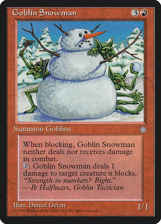 Goblin Snowman [Ice Age] | Good Games North