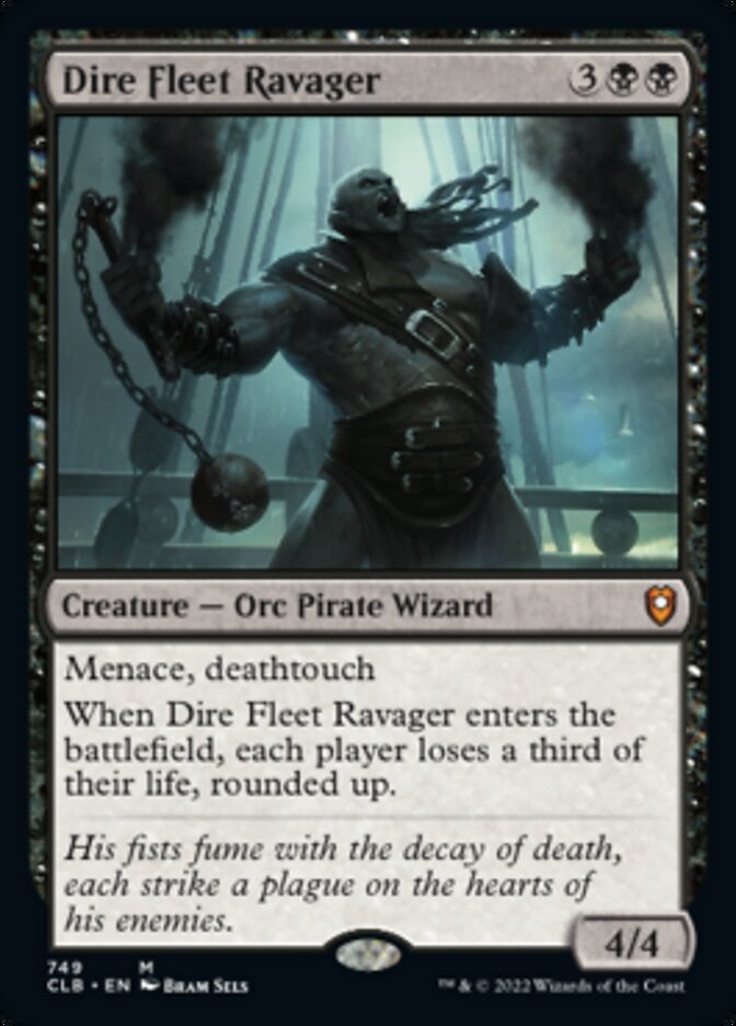 Dire Fleet Ravager [Commander Legends: Battle for Baldur's Gate] | Good Games North