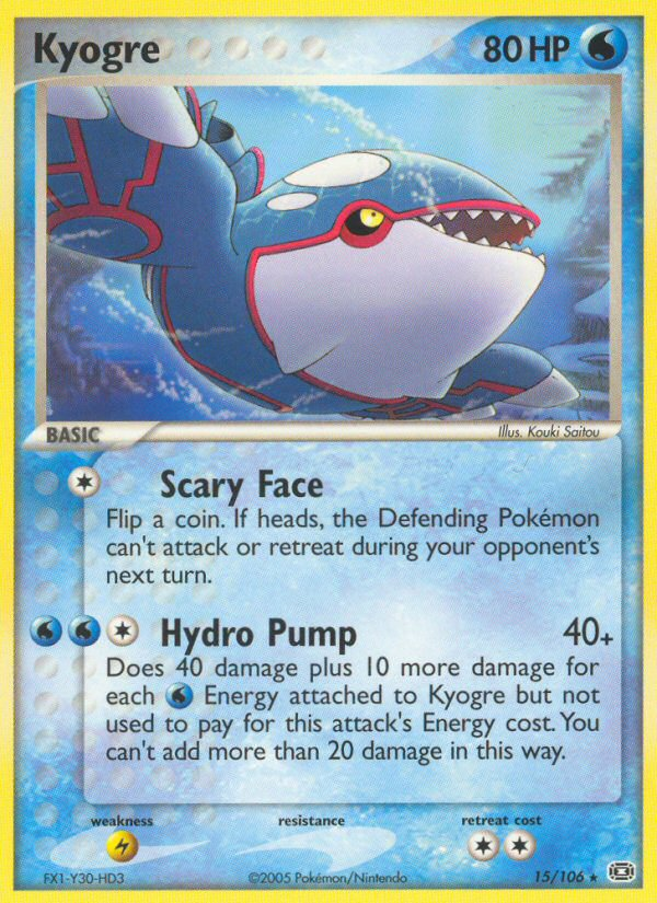 Kyogre (15/106) [EX: Emerald] | Good Games North