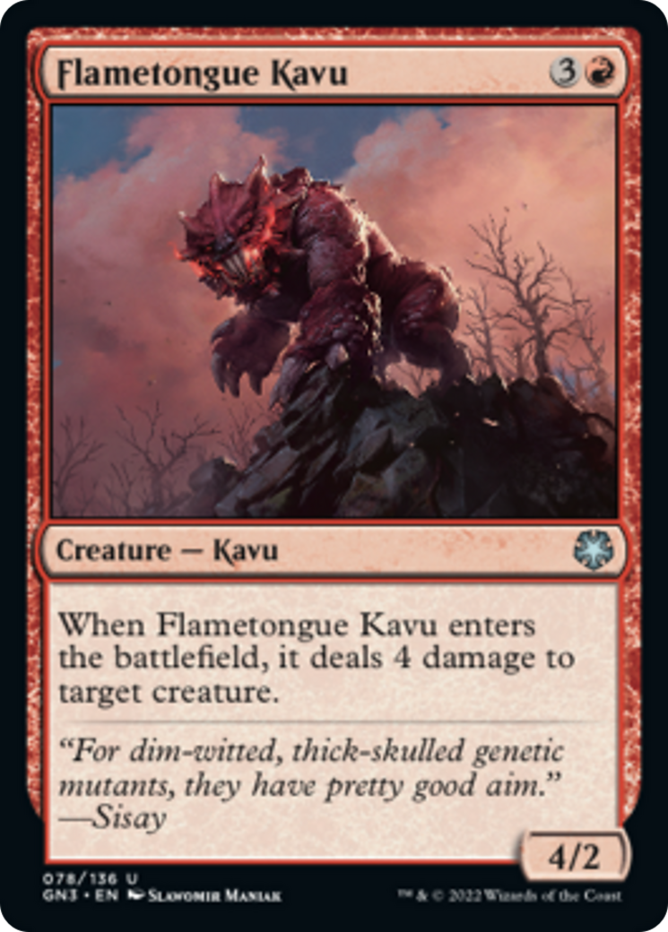 Flametongue Kavu [Game Night: Free-for-All] | Good Games North