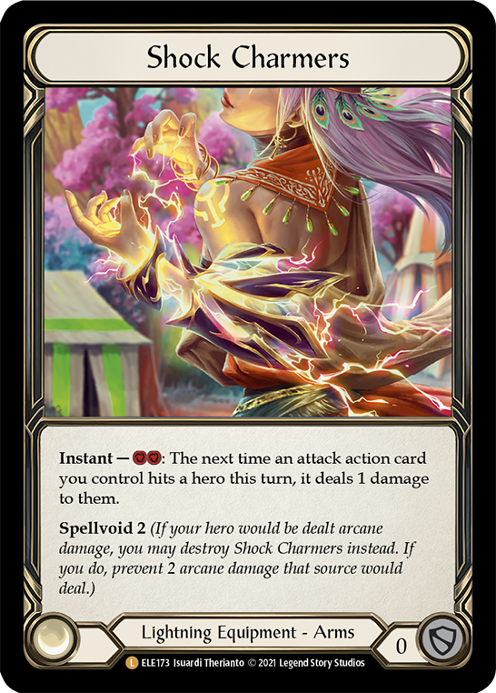 Shock Charmers [ELE173] (Tales of Aria)  1st Edition Cold Foil | Good Games North