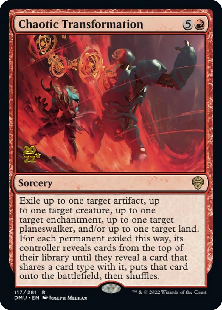 Chaotic Transformation [Dominaria United Prerelease Promos] | Good Games North