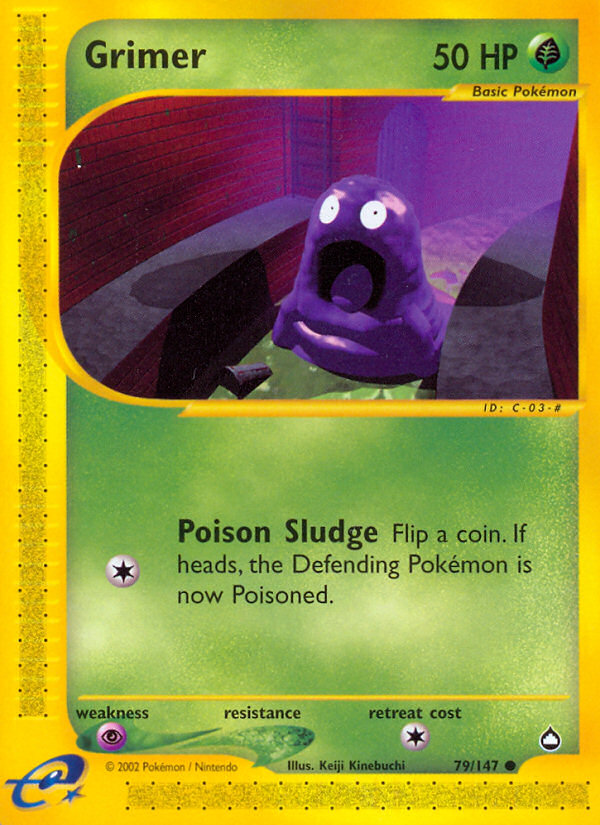 Grimer (79/147) [Aquapolis] | Good Games North