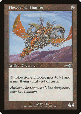Flowstone Thopter [Nemesis] | Good Games North