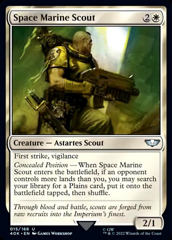Space Marine Scout [Universes Beyond: Warhammer 40,000] | Good Games North