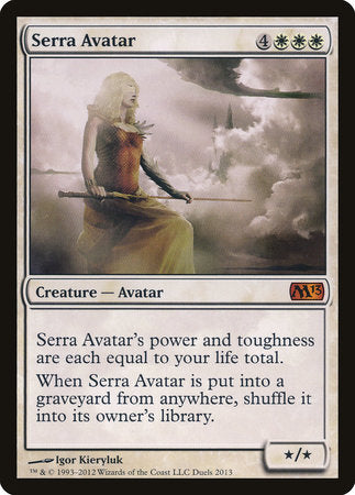 Serra Avatar [Duels of the Planeswalkers Promos 2012] | Good Games North