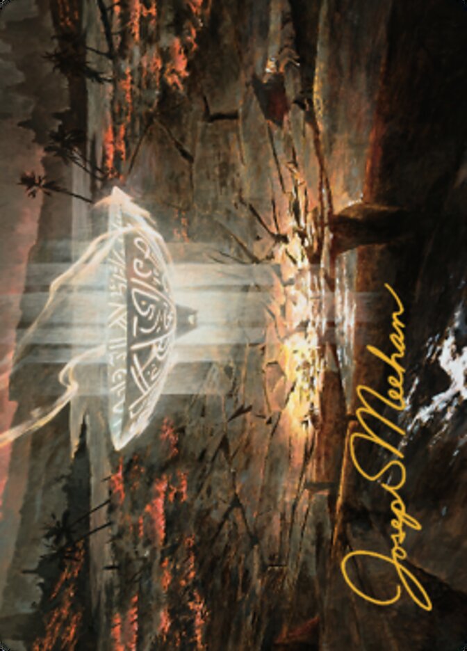 Urza's Sylex Art Card (Gold-Stamped Signature) [The Brothers' War Art Series] | Good Games North