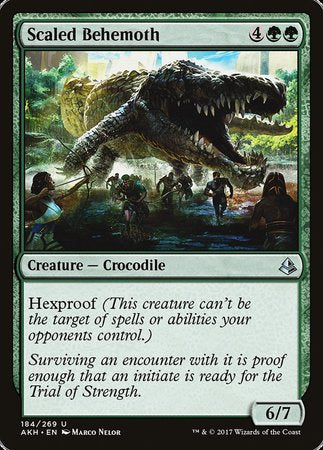 Scaled Behemoth [Amonkhet] | Good Games North