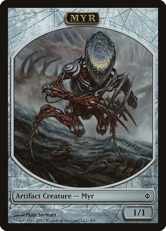Myr Token [New Phyrexia Tokens] | Good Games North