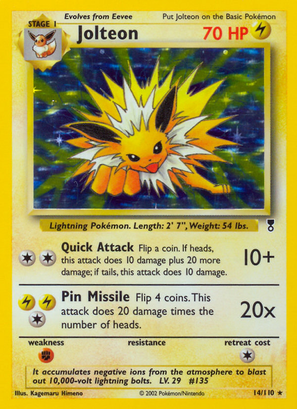 Jolteon (14/110) [Legendary Collection] | Good Games North