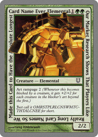 Our Market Research Shows That Players Like Really Long Card Names.... [Unhinged] | Good Games North