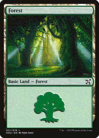 Forest (31) [Duel Decks: Elves vs. Inventors] | Good Games North