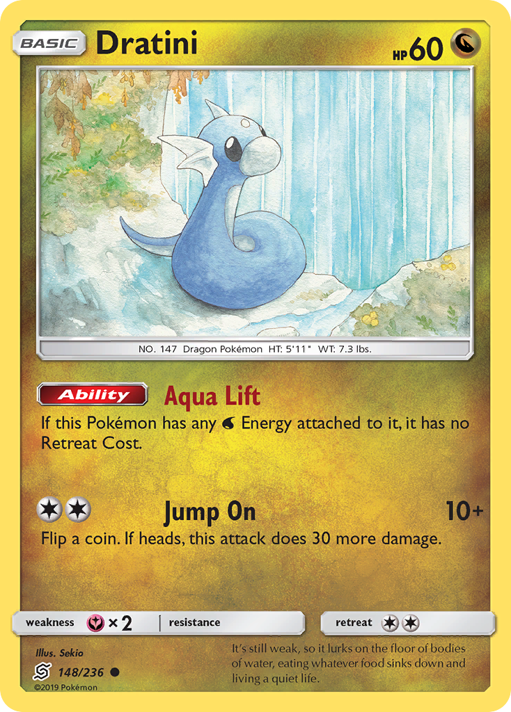 Dratini (148/236) [Sun & Moon: Unified Minds] | Good Games North