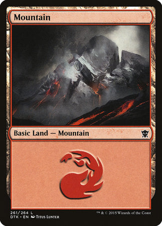Mountain (261) [Dragons of Tarkir] | Good Games North