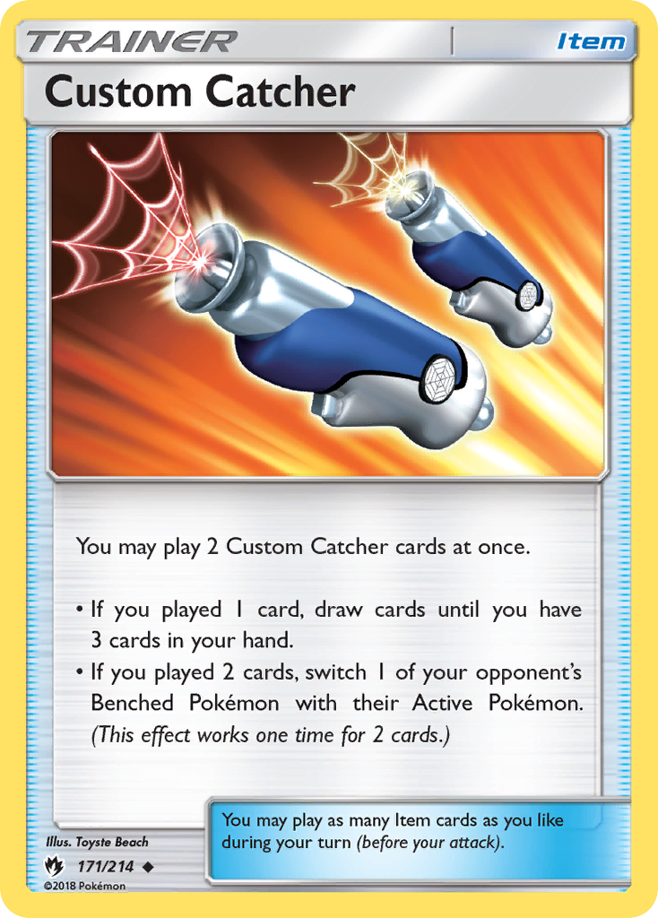 Custom Catcher (171/214) [Sun & Moon: Lost Thunder] | Good Games North