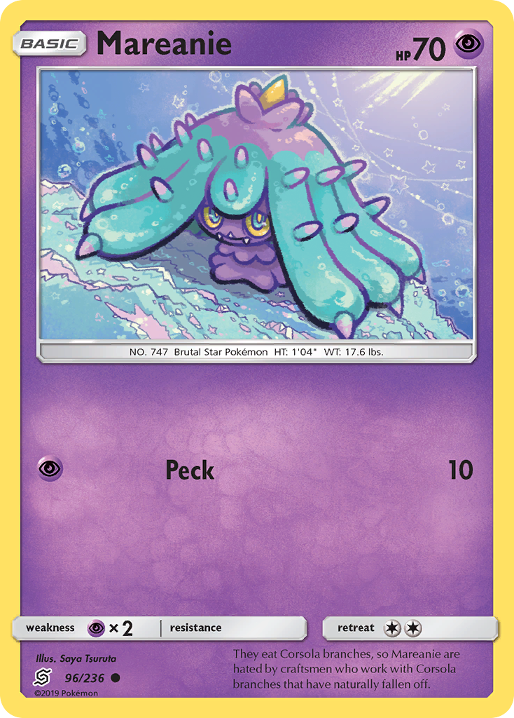 Mareanie (96/236) [Sun & Moon: Unified Minds] | Good Games North