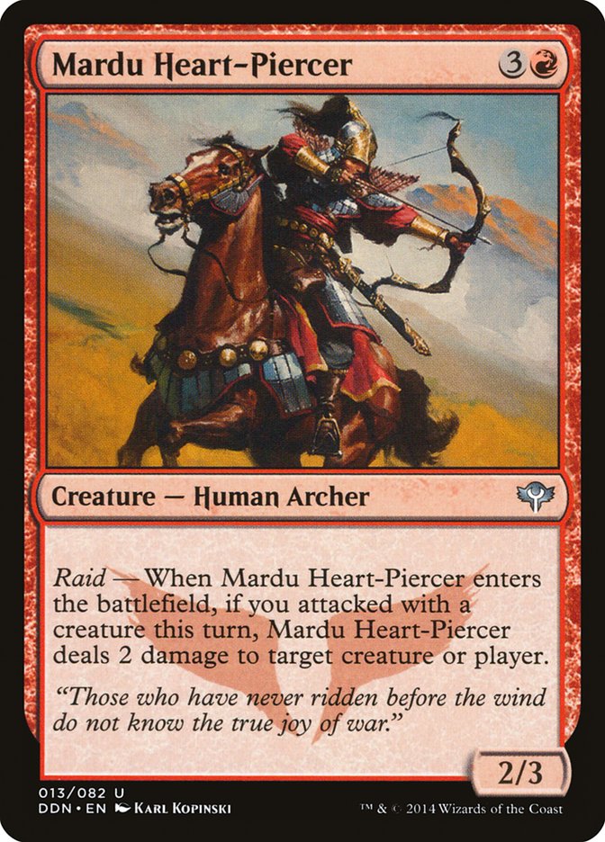Mardu Heart-Piercer [Duel Decks: Speed vs. Cunning] | Good Games North