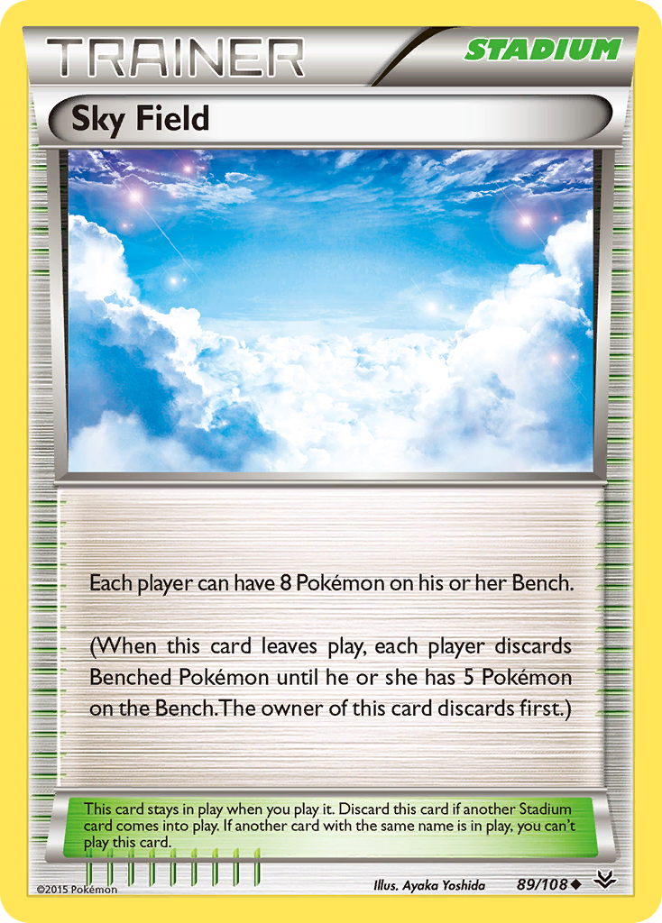 Sky Field (89/108) [XY: Roaring Skies] | Good Games North