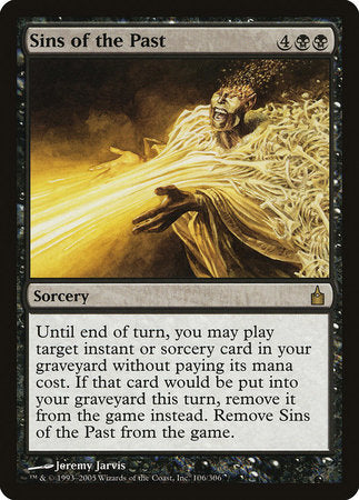 Sins of the Past [Ravnica: City of Guilds] | Good Games North