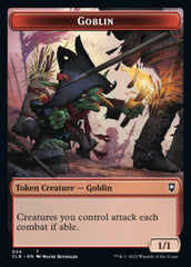Pirate // Goblin Double-sided Token [Commander Legends: Battle for Baldur's Gate Tokens] | Good Games North