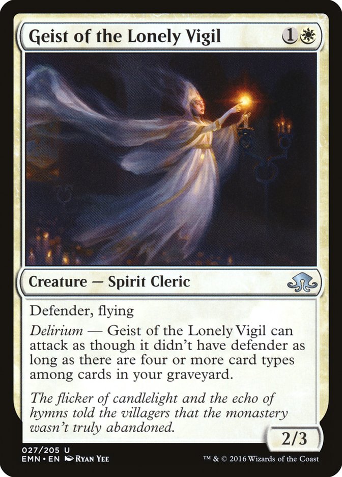 Geist of the Lonely Vigil [Eldritch Moon] | Good Games North