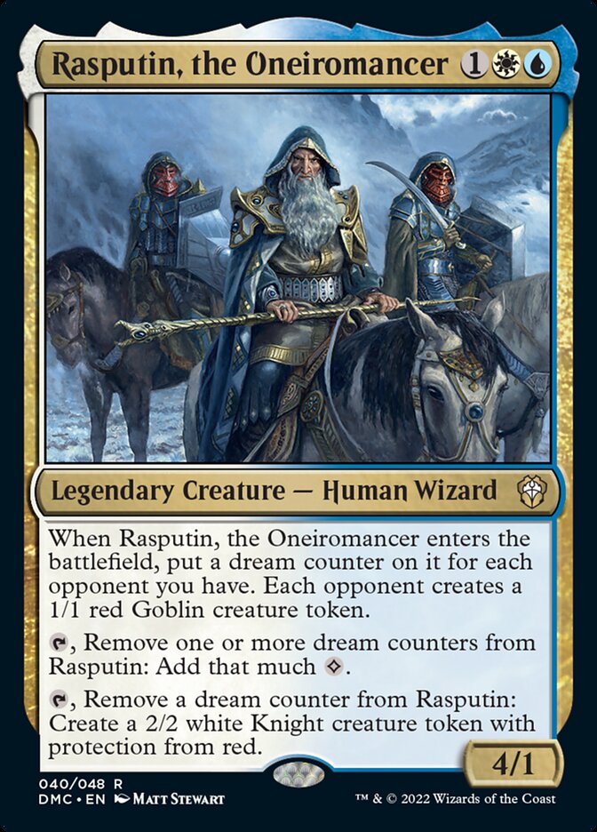 Rasputin, the Oneiromancer [Dominaria United Commander] | Good Games North
