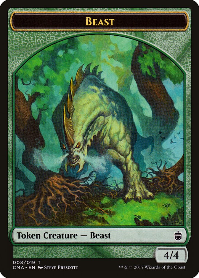 Beast (008/019) [Commander Anthology Tokens] | Good Games North