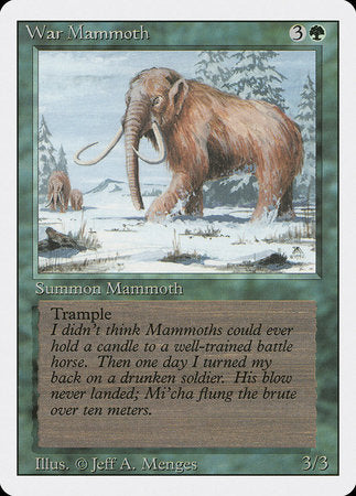 War Mammoth [Revised Edition] | Good Games North